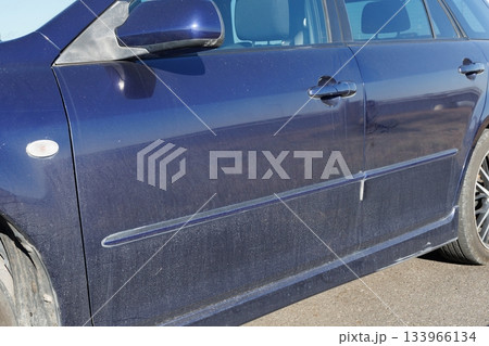 汚れた車体 ドア 汚れた車体 ドア 133966134