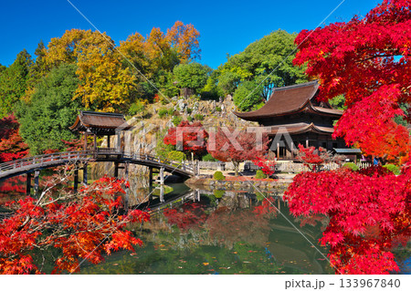 秋の永保寺 133967840