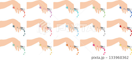 化学の実験をするグラフィック素材イラスト 化学の実験をするグラフィック素材イラスト 133968362