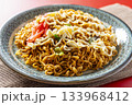カップ焼きそば皿盛りh 133968412