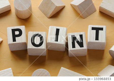 積み木に文字　POINT 1 133968853