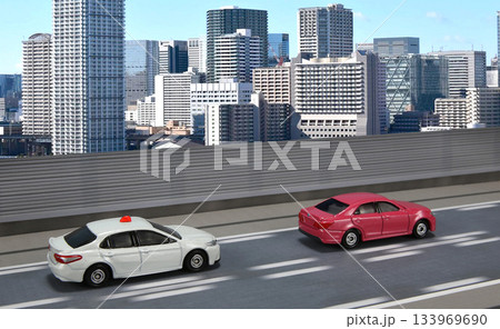 スピード違反 覆面パトカー イメージ スピード違反 覆面パトカー イメージ 133969690
