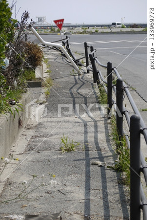 2011年7月被災した相馬市原釜尾浜 133969778