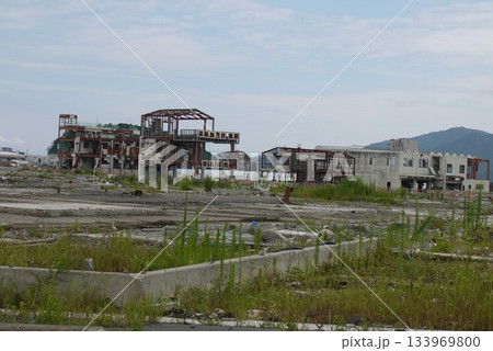 南三陸町の被災地、2012年 南三陸町の被災地、2012年 133969800