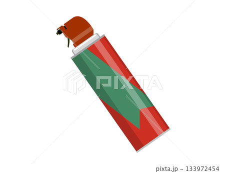 殺虫剤のスプレー缶のイラスト 133972454