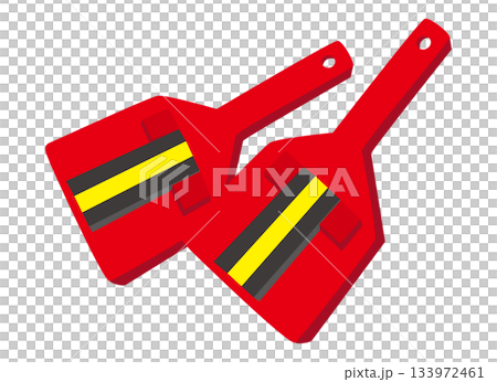 よさこい踊りの鳴子のイラスト 133972461