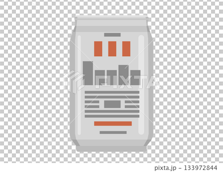 缶入りノンアルコールビールのイラスト 133972844