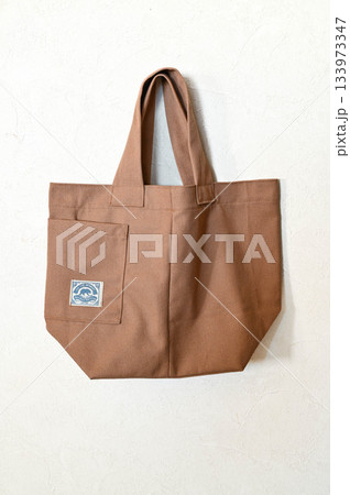 手作り帆布マルシェバッグ 133973347