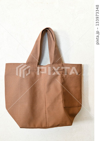 手作り帆布マルシェバッグ 133973348