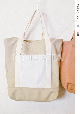 シンプルな帆布トートバッグ シンプルな帆布トートバッグ 133973363
