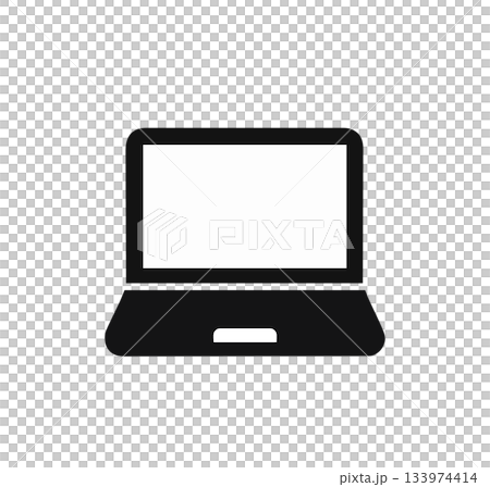 Laptop icon, computer mark, pictogram Laptop icon, computer mark, pictogram 133974414