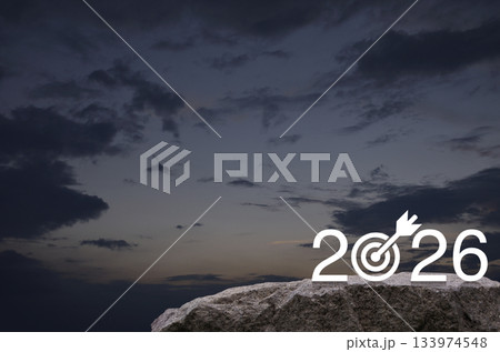 Business happy new year 2026 success concept 133974548