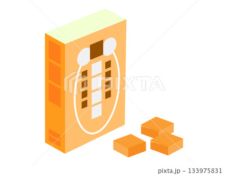 キャラメルのイラスト 133975831