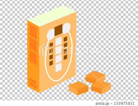 焦糖插圖 133975831