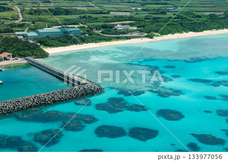 波照間島のニシ浜 133977056