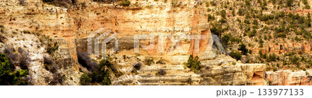 Hazy Sky Day At The Grand Canyon Arizona 133977133