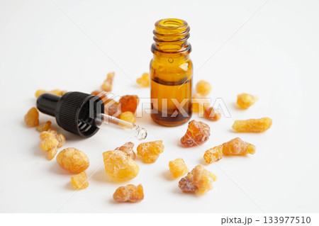 Frankincense or olibanum aromatic resin used in incense and perfumes. 133977510