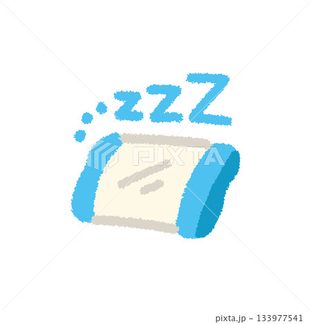 枕 シンプル イラスト パステル かわいい アイコン 133977541