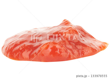 tomato ketchup isolated on white background 133978555