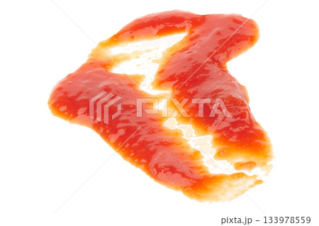 tomato ketchup isolated on white background tomato ketchup isolated on white background 133978559