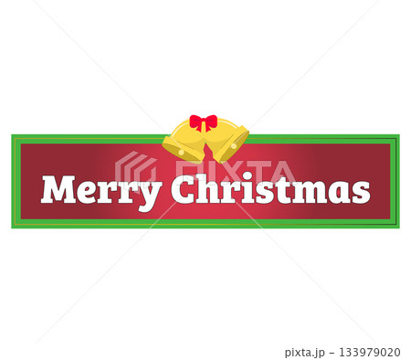 クリスマスバナー。メリークリスマス。ベクターイラスト 133979020