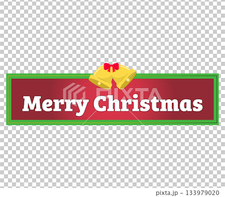 クリスマスバナー。メリークリスマス。ベクターイラスト 133979020