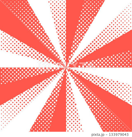 集中線の背景イラスト シンプル 赤色 紅白 ベクター 集中線の背景イラスト シンプル 赤色 紅白 ベクター 133979043