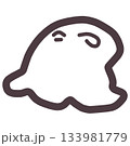 シンプルにデフォルメしたかわいいメンダコのイラスト 133981779