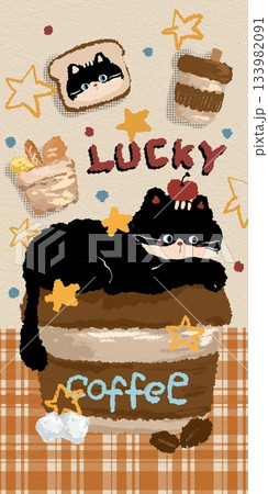 Adorable Cartoon Animal and Food Illustrations with Playful Sweet Designs Adorable Cartoon Animal and Food Illustrations with Playful Sweet Designs 133982091