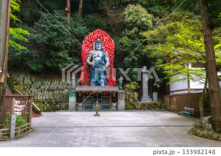 Fudou Myouou statue at Nanzoin Temple, Sasaguri, Fukuoka, Japan Fudou Myouou statue at Nanzoin Temple, Sasaguri, Fukuoka, Japan 133982148