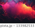 A very colorful background with a lot of red and orange 133982533