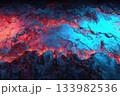 A blue and red background with a blue and red line 133982536