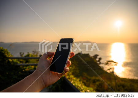 夕暮れの島旅 夕暮れの島旅 133982618