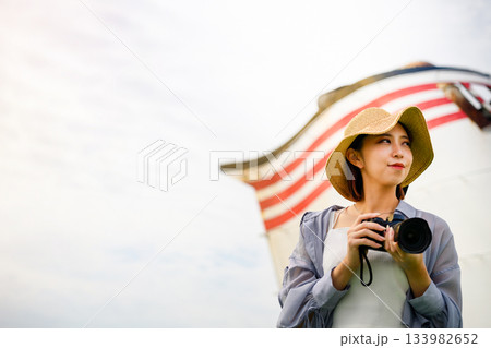 船上カメラ女子旅 133982652