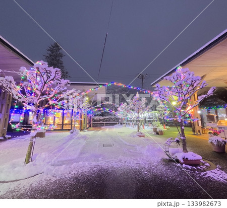有備館駅前のイルミネーション 133982673