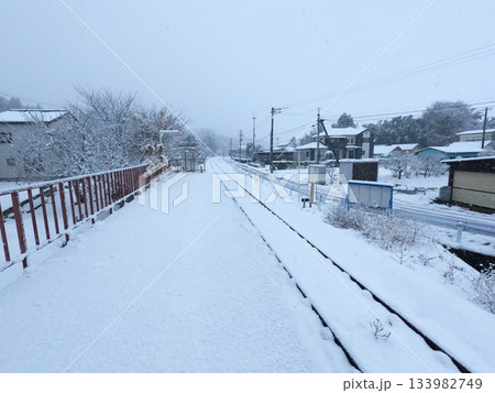 雪の有備館駅 雪の有備館駅 133982749