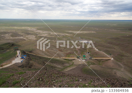 Sajnsand buddhist monastery, Gobi region,Mongolia. Khamariin Khiid Monastery 133984936