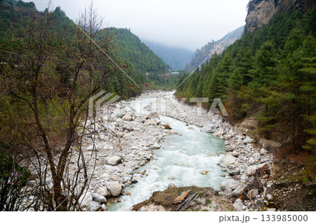 Dudh Koshi river along EBC trek, Nepal 133985000