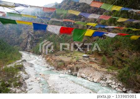 Dudh Koshi river along EBC trek, Nepal Dudh Koshi river along EBC trek, Nepal 133985001