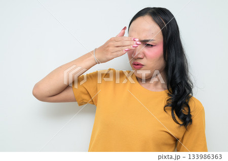 portrait of a young Asian transgender person portrait of a young Asian transgender person 133986363