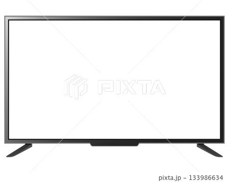 シンプルな液晶テレビ シンプルな液晶テレビ 133986634