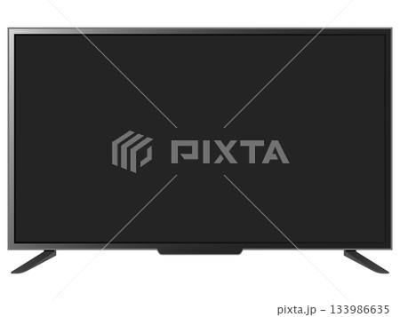 シンプルな液晶テレビ 133986635