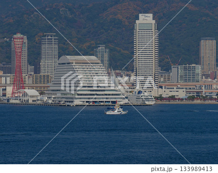 神戸新港風景 133989413