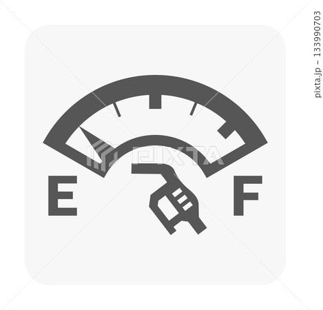 Fuel Gauge Symbol 133990703