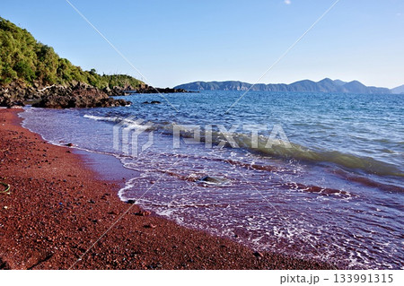 昔はあずき浜と呼ばれていた美しい赤浜海岸の絶景 昔はあずき浜と呼ばれていた美しい赤浜海岸の絶景 133991315