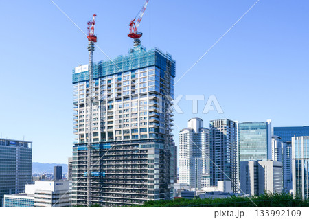 大阪・中之島の再開発エリアの眺望(2025年秋) 大阪・中之島の再開発エリアの眺望(2025年秋) 133992109