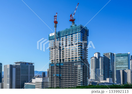 大阪・中之島の再開発エリアの眺望(2025年秋) 大阪・中之島の再開発エリアの眺望(2025年秋) 133992113