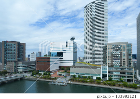大阪・中之島の再開発エリアの眺望（2025年秋） 133992121
