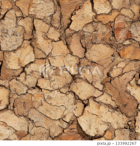 Photo of a seamless texture of cork bark 133992267