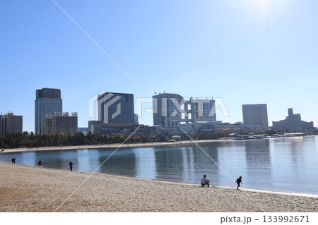 お台場海浜公園（東京都港区） 133992671